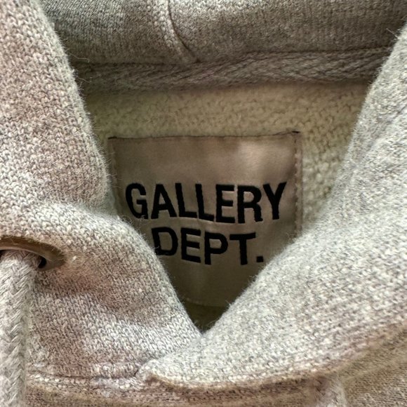 Gallery Dept Grey Hoodie - Picture 3 of 3